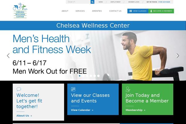 Chelsea theme site design template sample