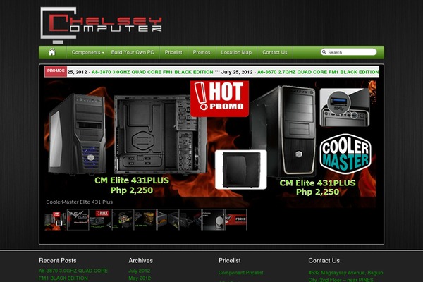 iFeature theme site design template sample