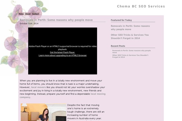 Translucent Fluidity 2 theme site design template sample