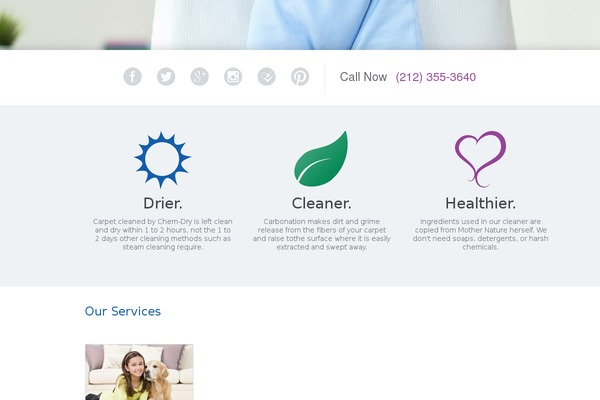 Paeon theme site design template sample