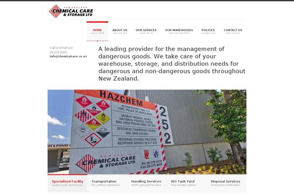 chemicalcare.co.nz site used SmartStart