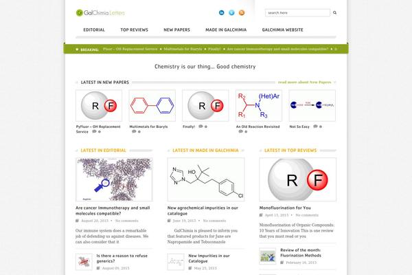 chemicalsynthesis.info site used Kernel-theme