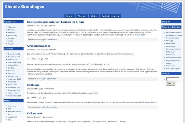 chemie-grundlagen.de site used Newsportal