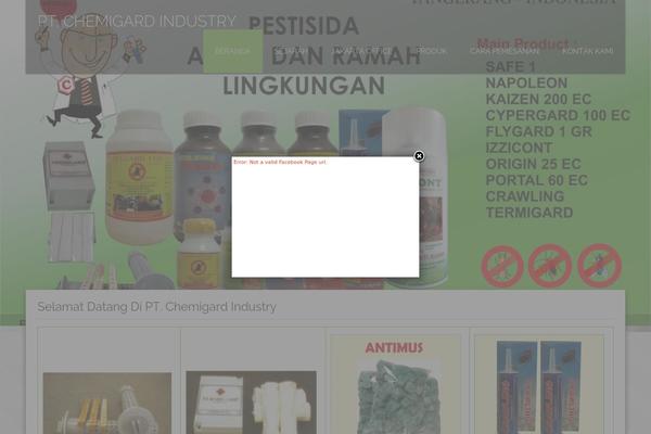 Honma theme site design template sample