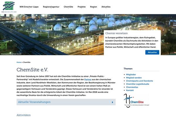 chemsite.de site used Chemsite