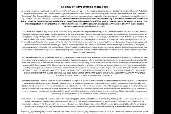 chenavari.com site used Four years