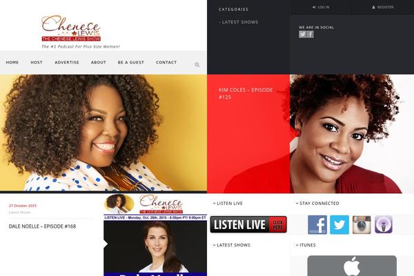 cheneselewisshow.com site used Mr-blogger