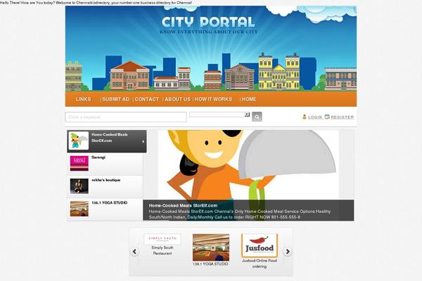 Directorypress theme site design template sample