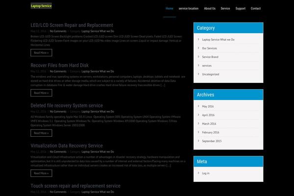 Lawyeria Lite theme site design template sample