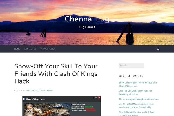 Accent theme site design template sample
