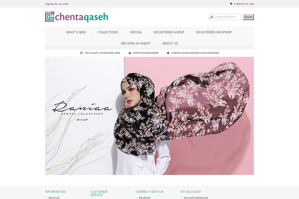 chentaqaseh.com site used Aplikasiniaga