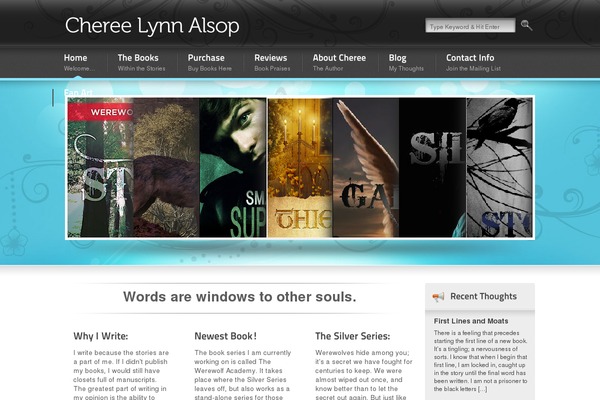 chereealsop.com site used Neoteric