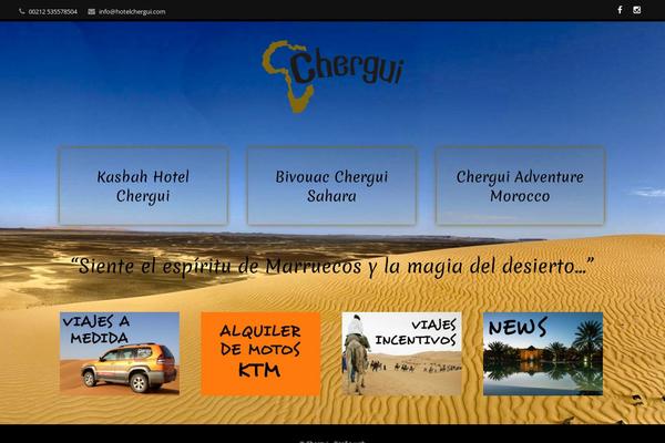 Impreza theme site design template sample