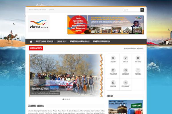 GoBlog theme site design template sample