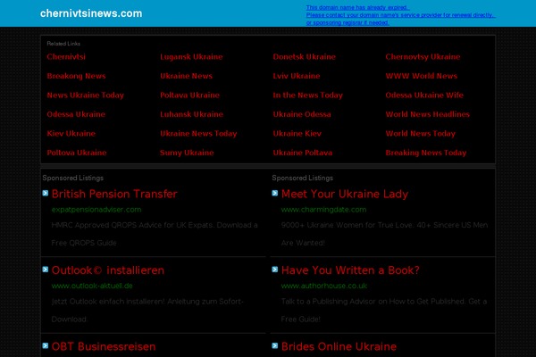 Local News theme site design template sample