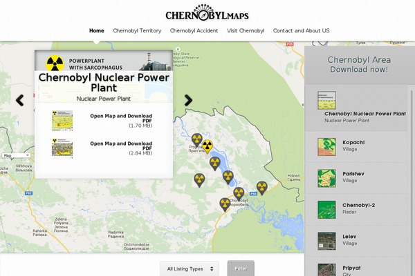 Explorable theme site design template sample