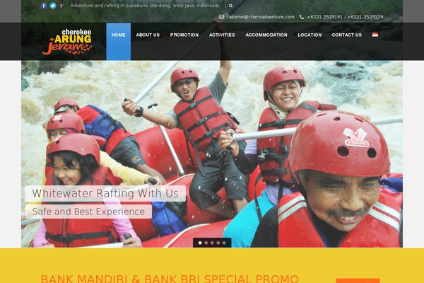 Tour Package theme site design template sample
