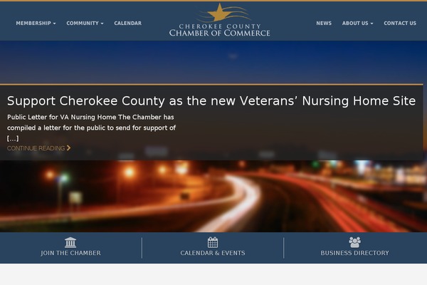 Chamber theme site design template sample