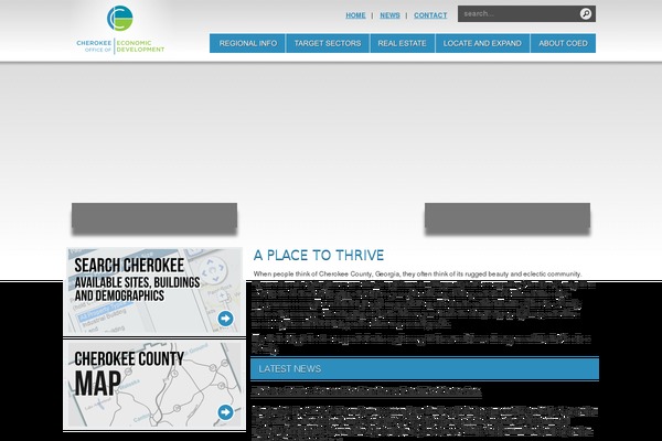 cherokeega.org site used Coed