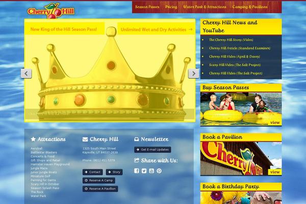 Site using Flex Slider for WP Rotator plugin