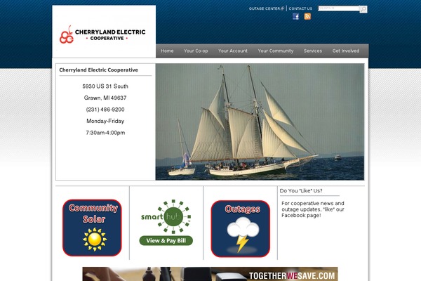 cherrylandelectric.com site used Cherryland-2014