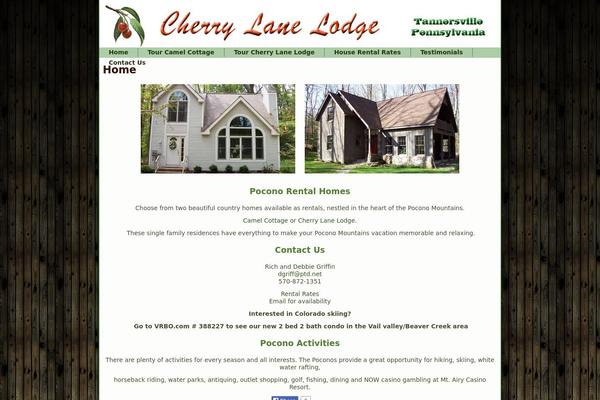 Cherry theme site design template sample
