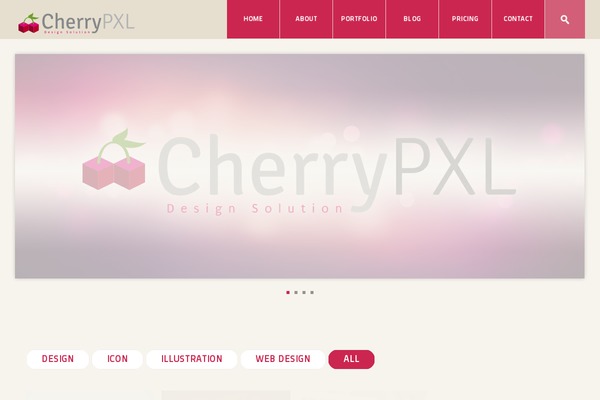 Paragon theme site design template sample