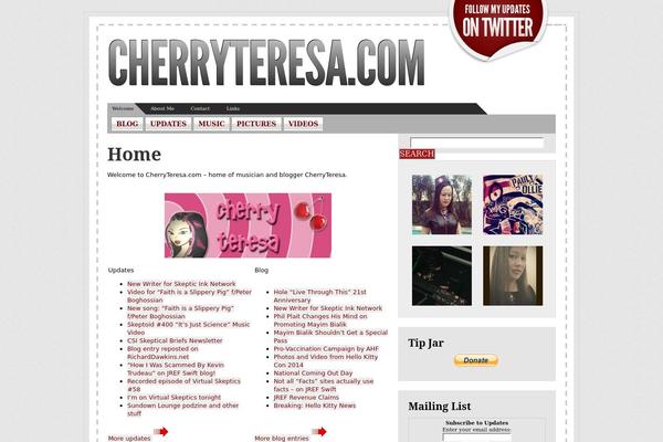 cherryteresa.com site used Aparatus-v2
