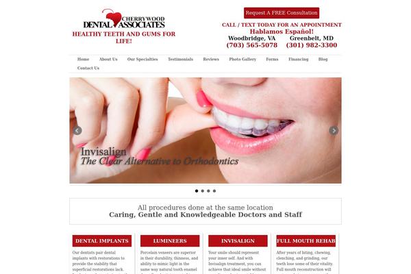 cherrywood-dental.com site used Cherrywood
