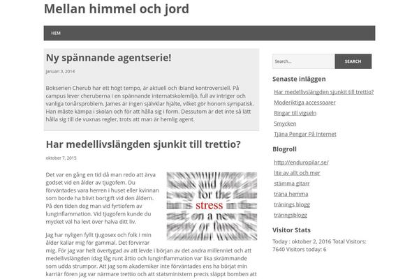 Minimize theme site design template sample