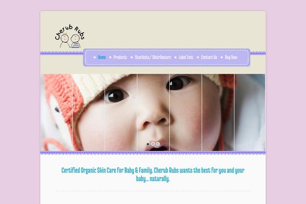 Dreamy theme site design template sample
