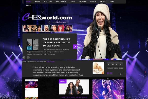 Site using Arscode-social-slider plugin