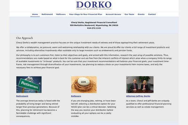 Enfold theme site design template sample