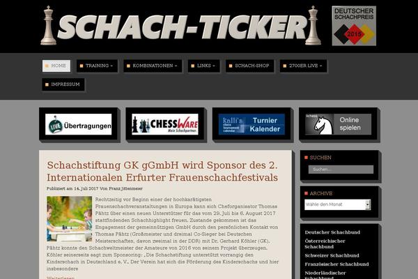 chess-international.de site used Newsever-pro