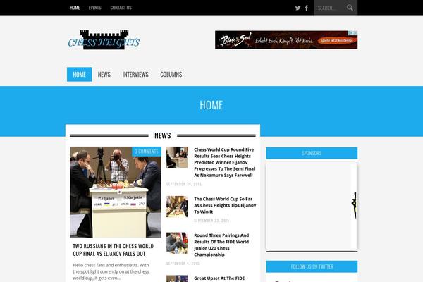 Extremis theme site design template sample
