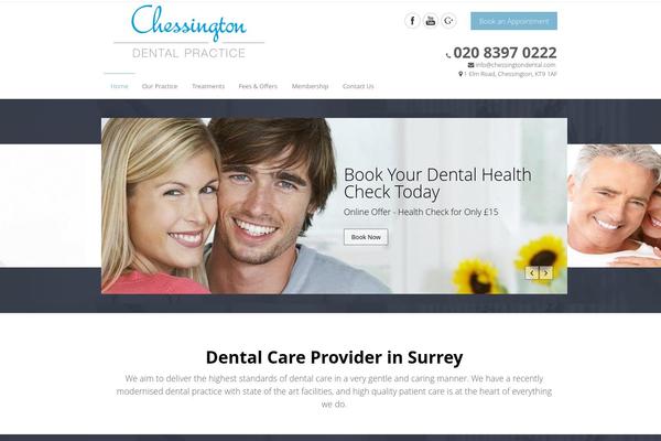 chessingtondental.com site used Medical Doctor