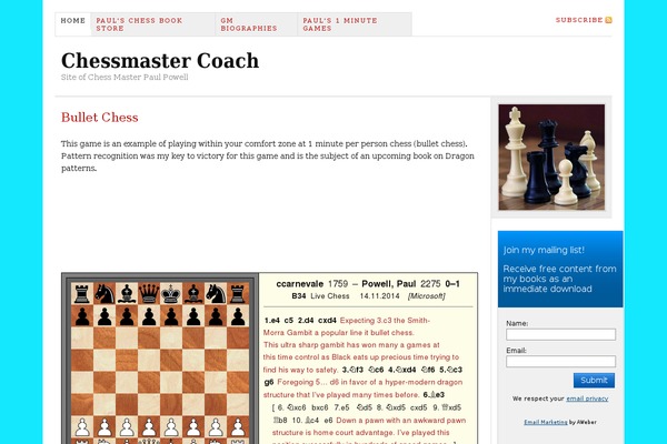 Thesis 1.6 theme site design template sample