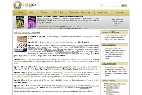 Site using Advancedsearch plugin