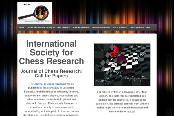 Site using Chess Game Viewer plugin