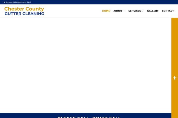 chestercountyguttercleaning.com site used Enet-theme