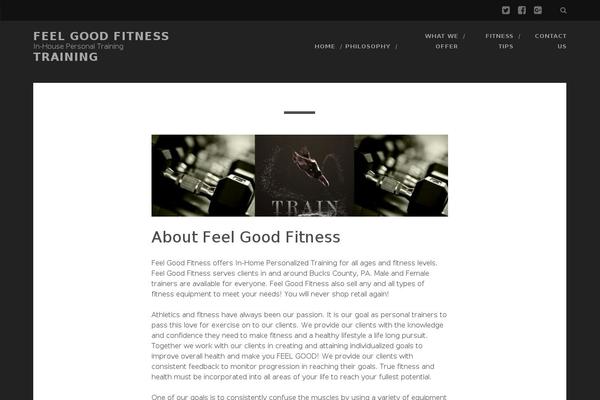 Tracks theme site design template sample