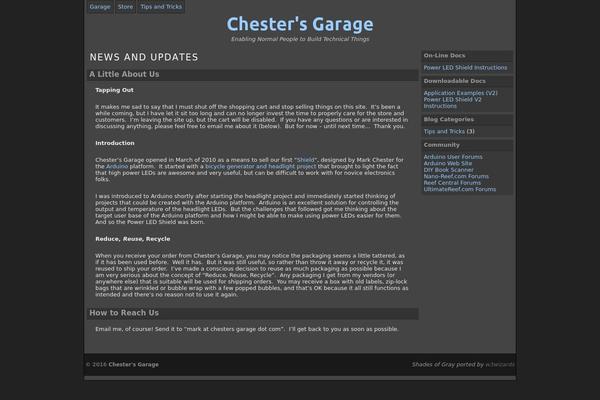 Shades of Gray theme site design template sample