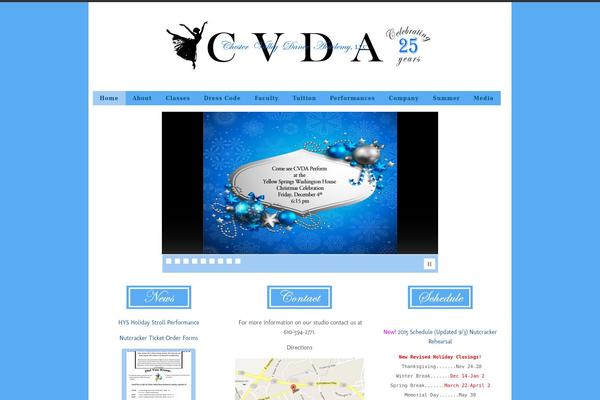 chestervalleydanceacademy.com site used PlatformPro
