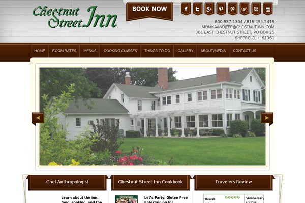chestnut-inn.com site used Chestnut
