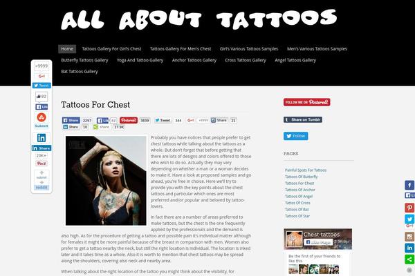 Portfolio Press theme site design template sample