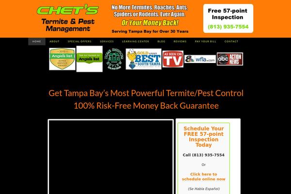 chetspest.com site used Chetspest