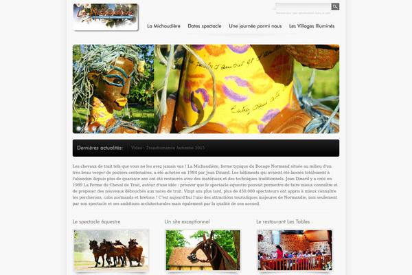 Deluxe theme site design template sample