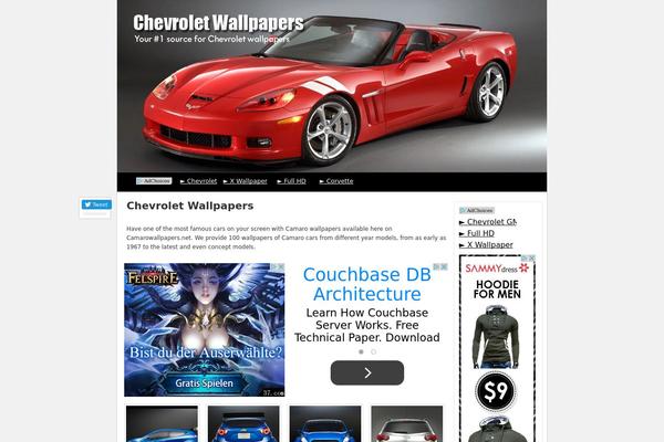 chevroletwallpapers.com site used Wallpaper3.0