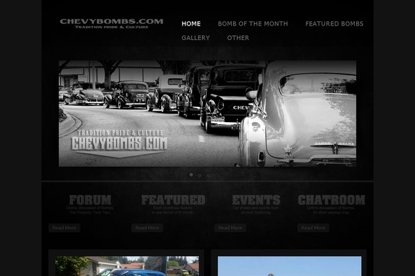Cadenza theme site design template sample