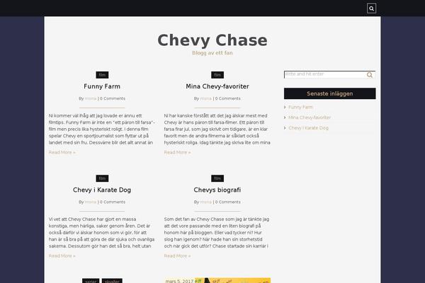 chevychase.se site used CleanBlogg
